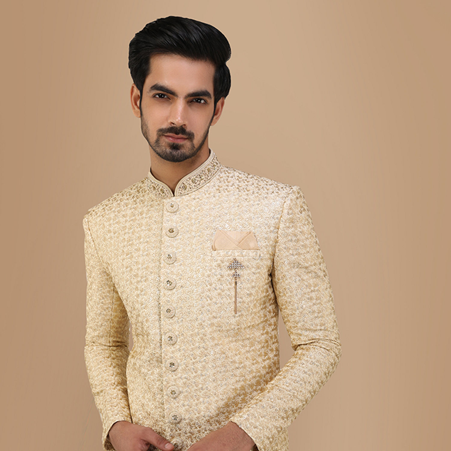 Indo Western for Men - Buy Suave Light Colored Indo Western Online ...