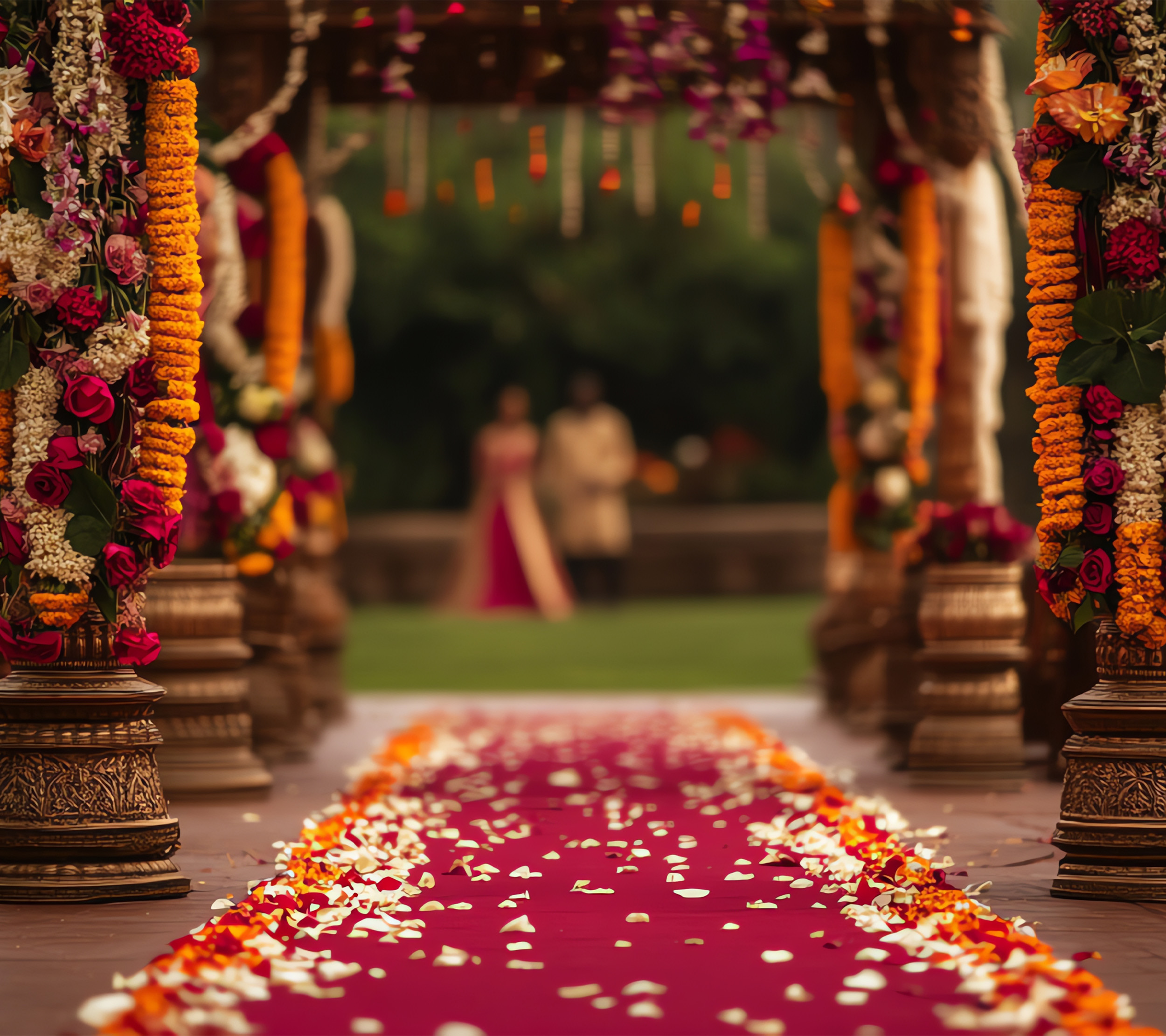 Decoding the Spiritual Significance of the Wedding Mandap