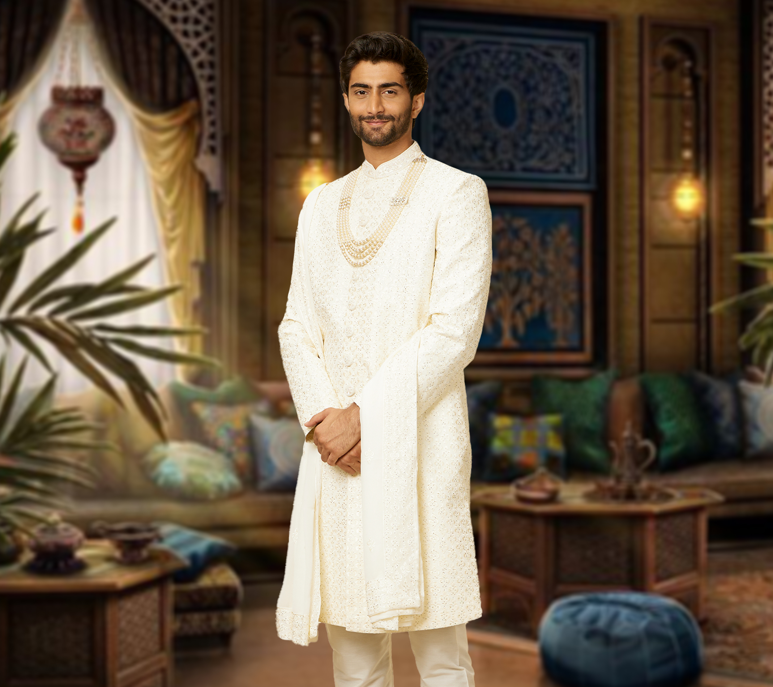 Sherwani Styles for Grooms: Top 5 Picks for a Royal Wedding Look