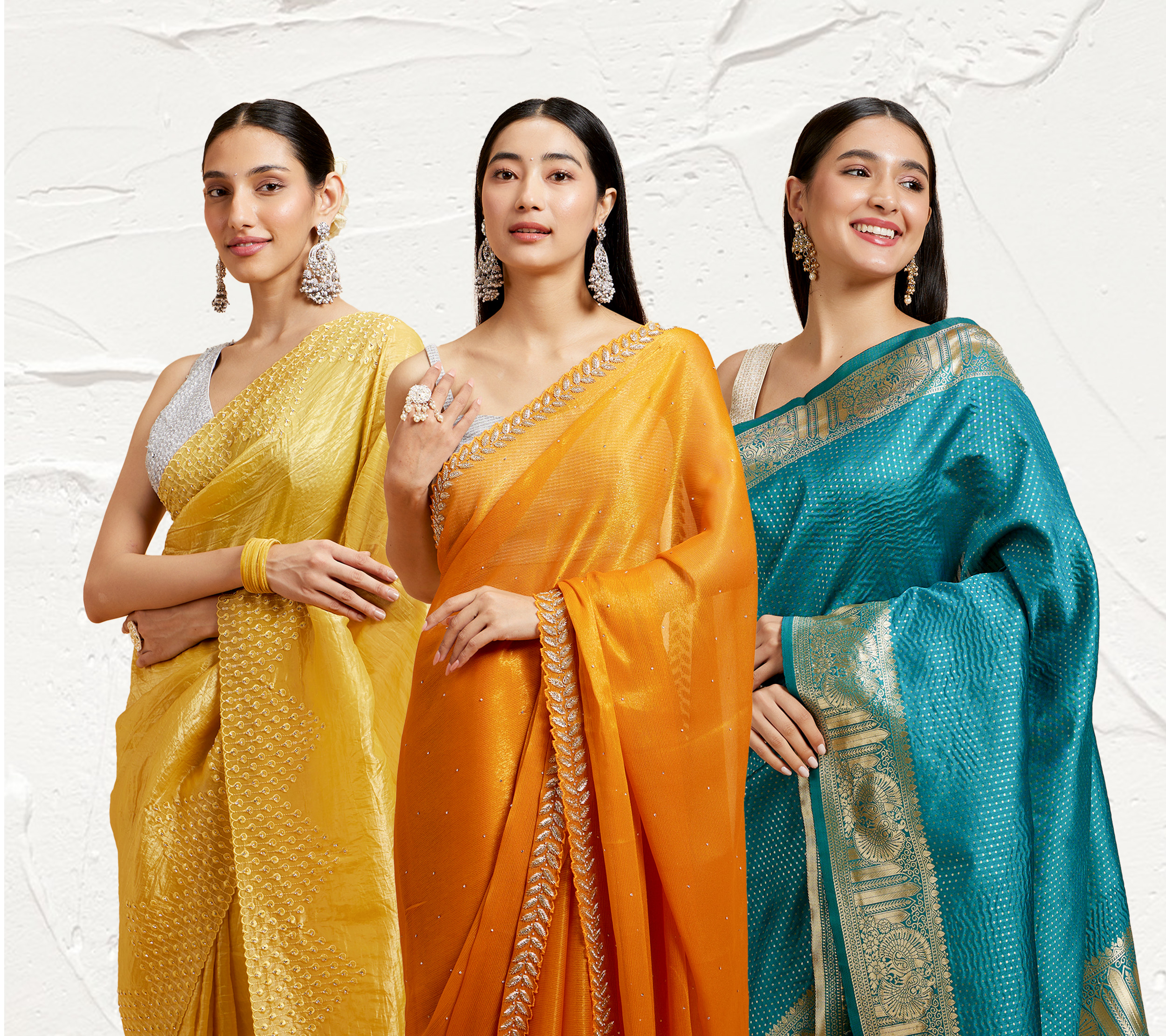 5 Trending Saree Colours to Try This Winter!