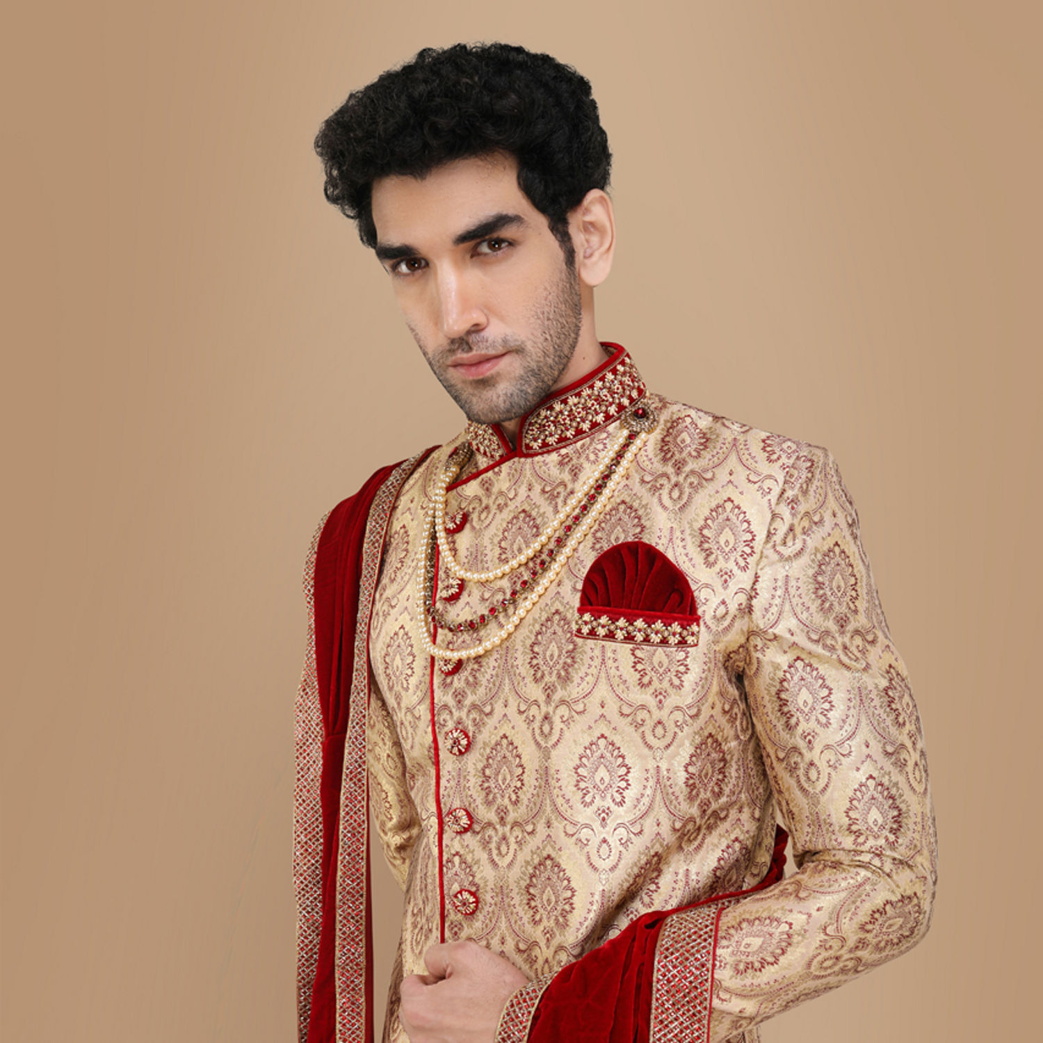 Trendy Wedding Wear For Men To Look Uber-Stylish! - ShaadiWish | Wedding  kurta for men, Traditional indian mens clothing, Gents kurta design