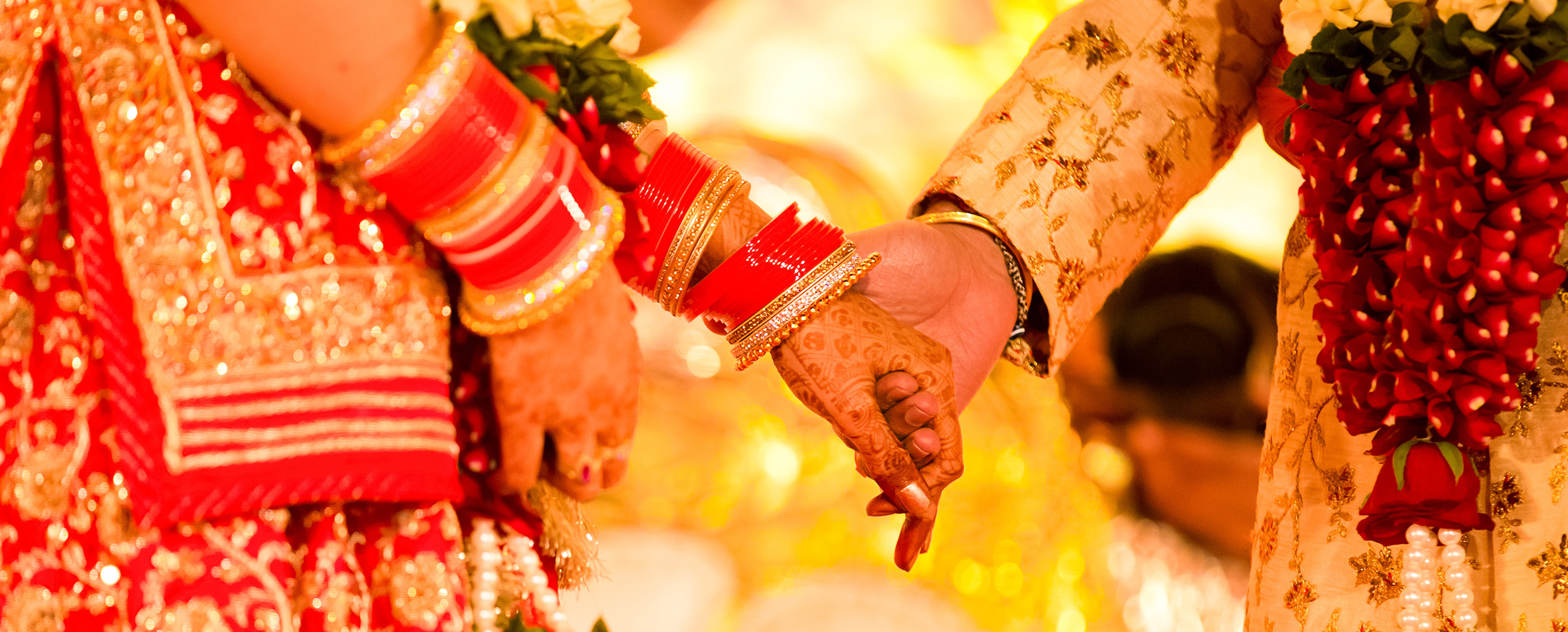 bride and groom at their wedding ceremony