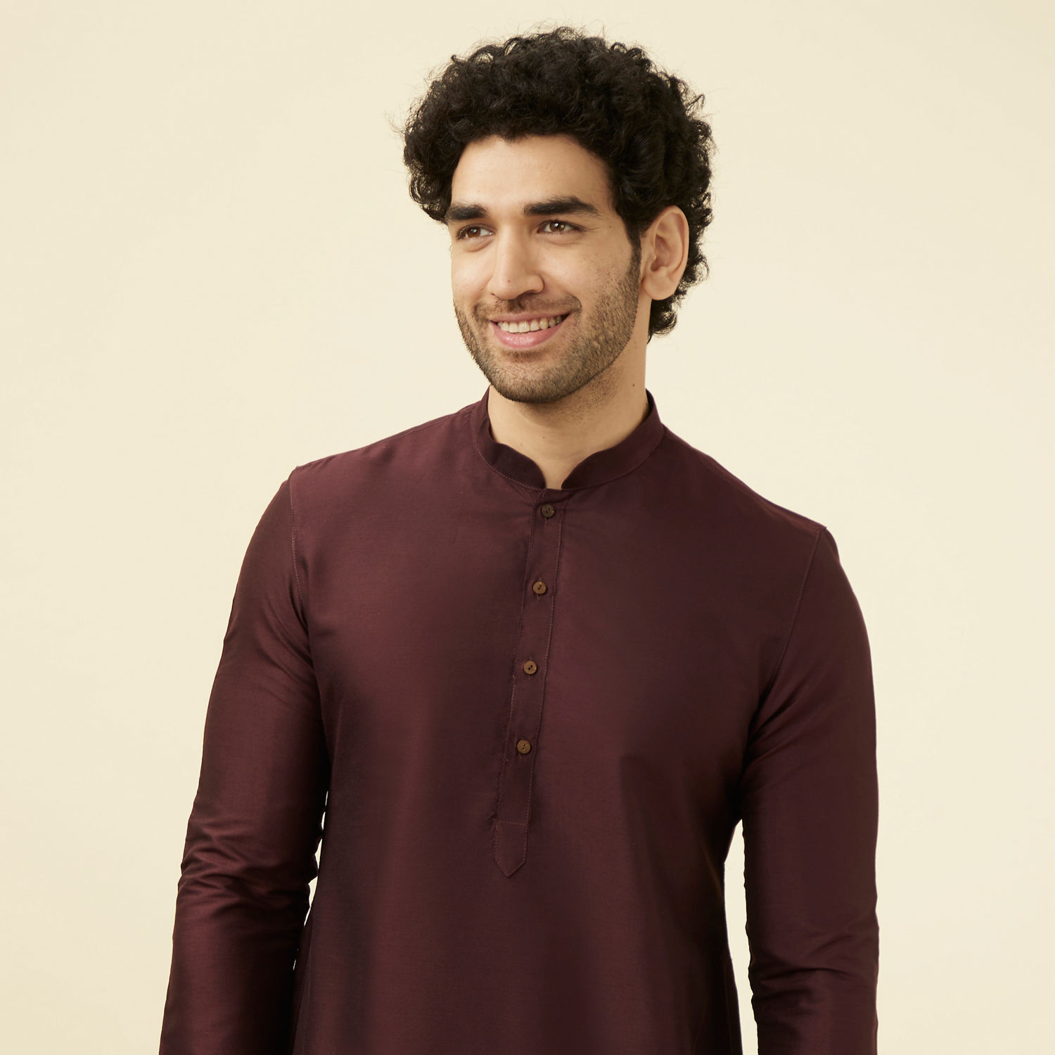 Buy Windsor Wine Plain Kurta Set Online In India Manyavar Kurta Pajama For Men 2889