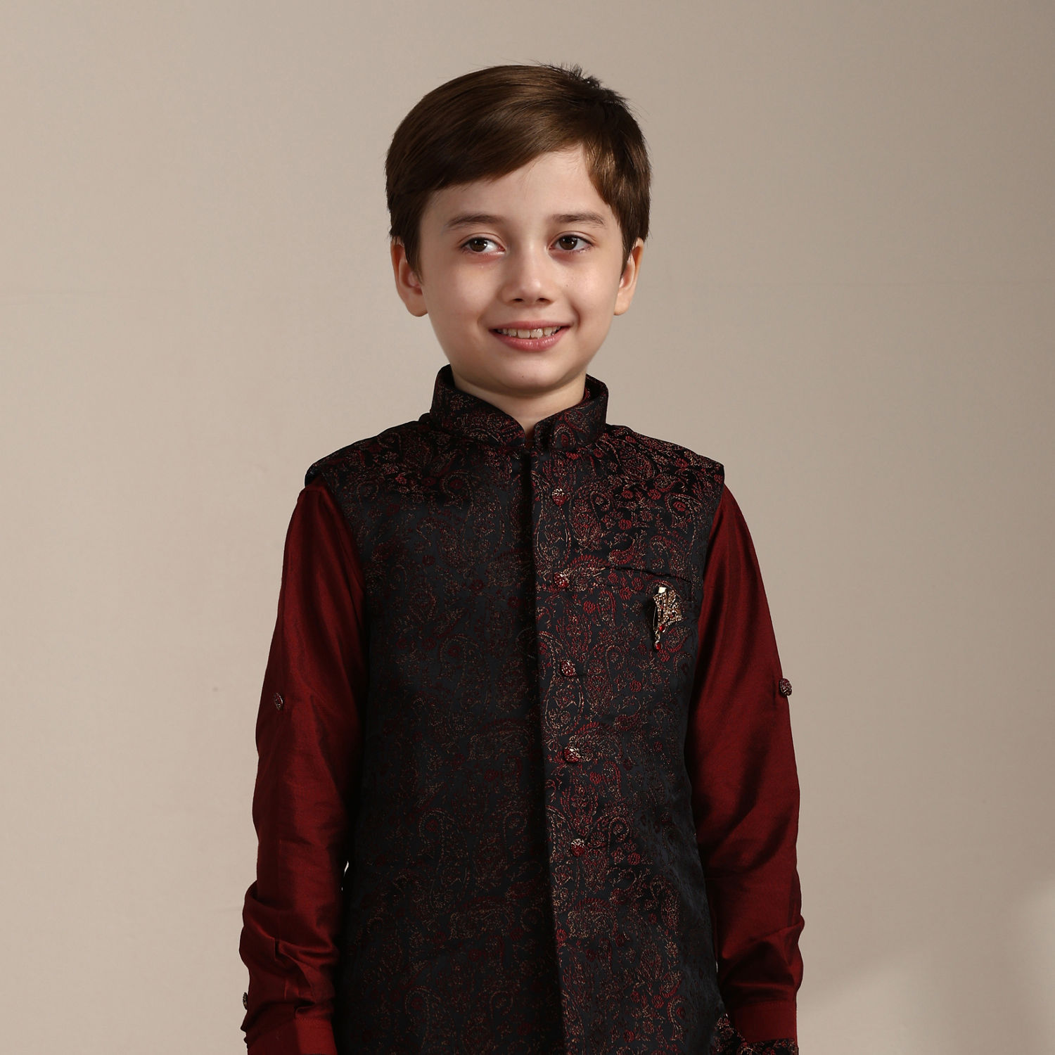 Manyavar shop kids wear