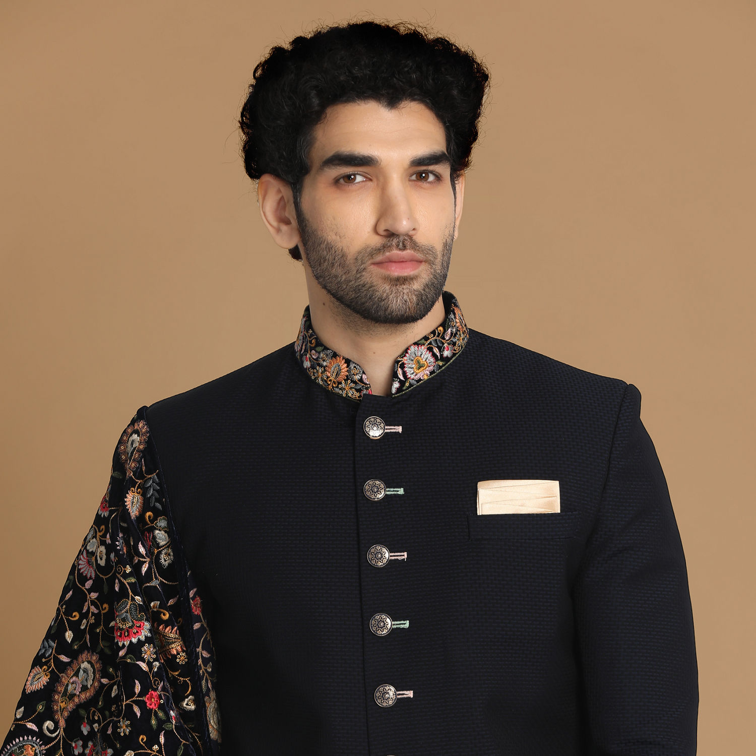 indo-western-for-men-buy-classy-blue-indo-western-set-online-manyavar