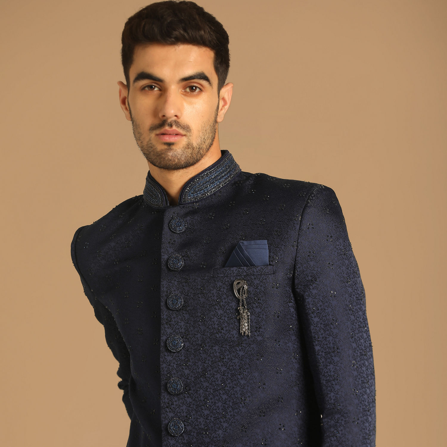 Buy Iconic Blue Indo Western Online In India @manyavar - Indo Western 